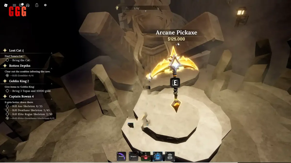 6 best Pickaxe Progression Guide in The Forge