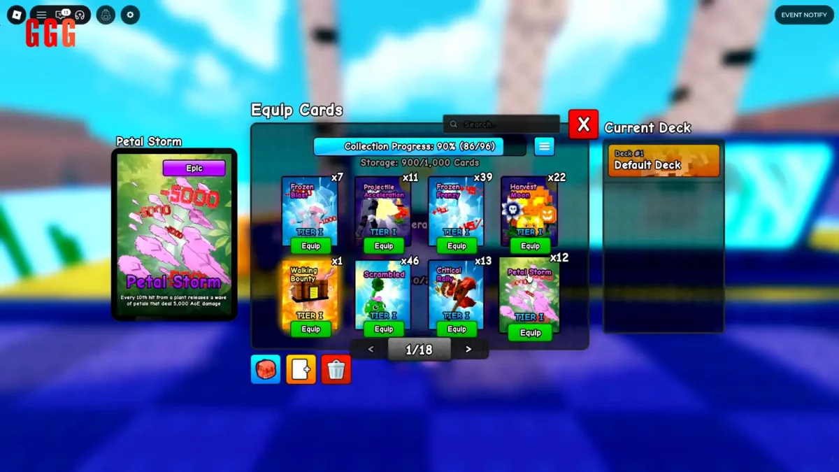 Best Card Loadouts in Plants Vs Brainrots