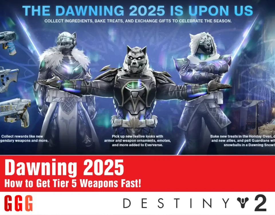 Destiny 2 Dawning 2025