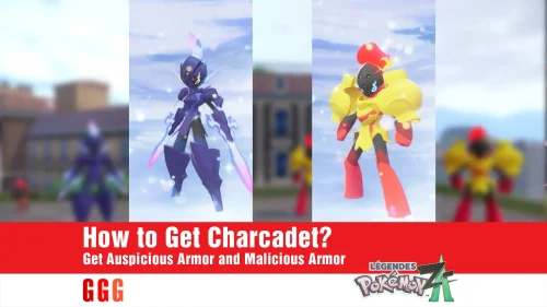 Get Charcadet in Pokemon Legends ZA