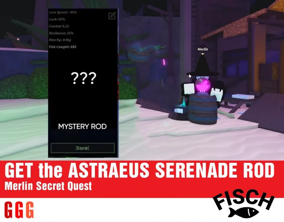GET the ASTRAEUS SERENADE ROD in Fisch