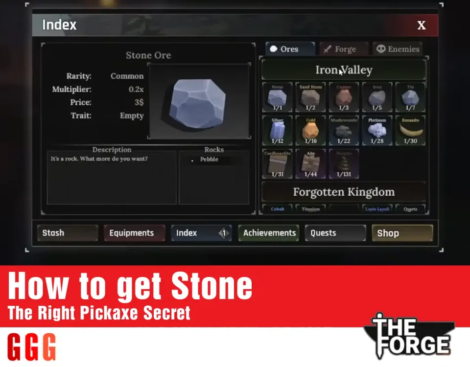 What's the Best Way to Get Stone in The Forge? 15 How to Get Stone in The Forge