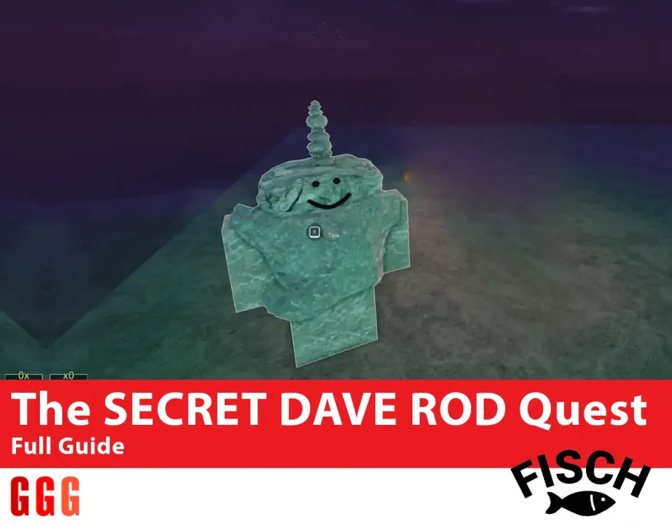 How to Complete The SECRET DAVE ROD Quest In Fisch