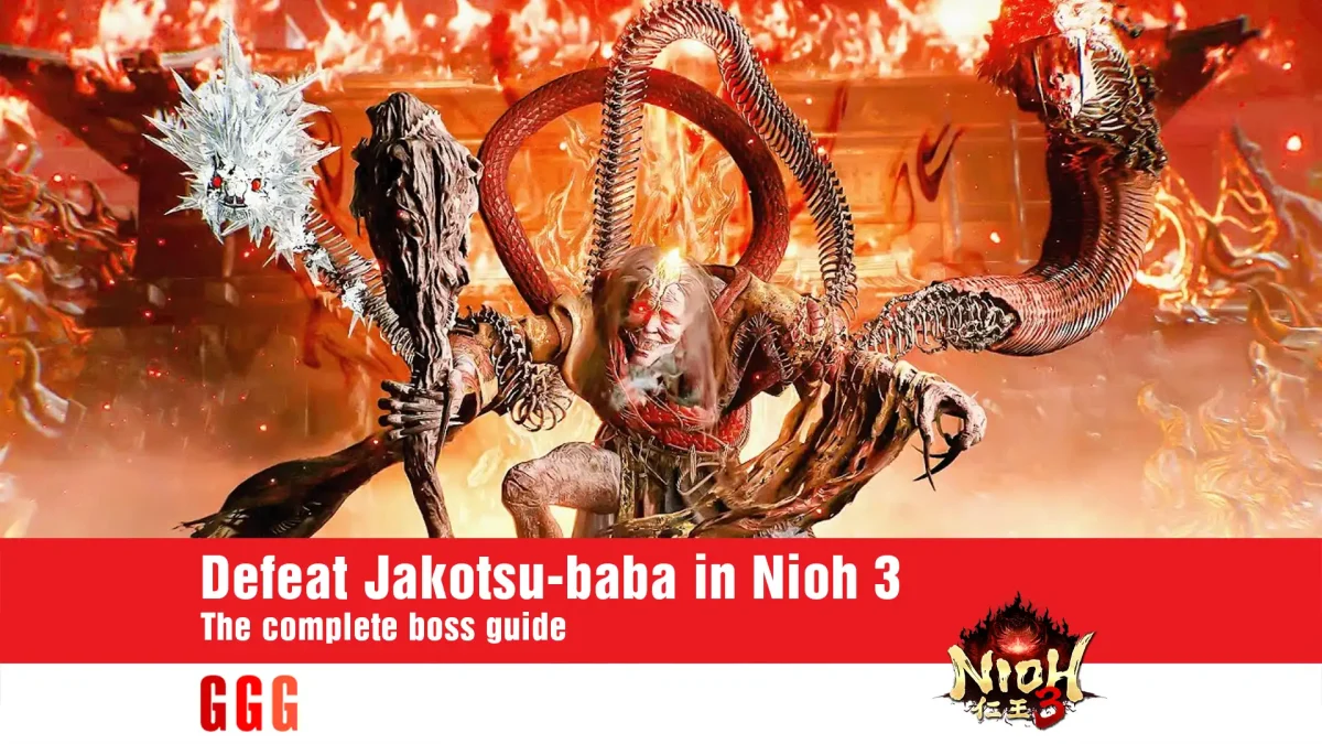 defeat the Nioh 3 Jakotsu-baba Boss