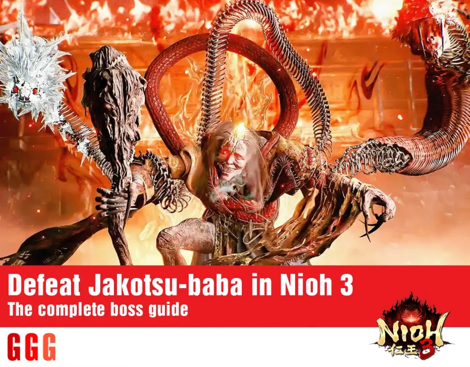defeat the Nioh 3 Jakotsu-baba Boss