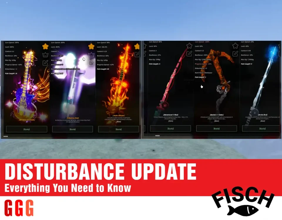 DISTURBANCE UPDATE In Fisch