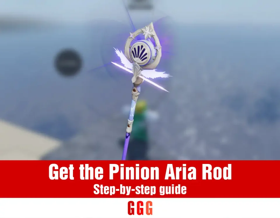 Complete guide to getting PINION ARIA ROD In Fisch, the most powerful fishing rod 15 get the Pinion Aria Rod in Fisch
