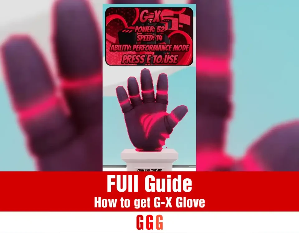 get G-X Glove in Slap Battles