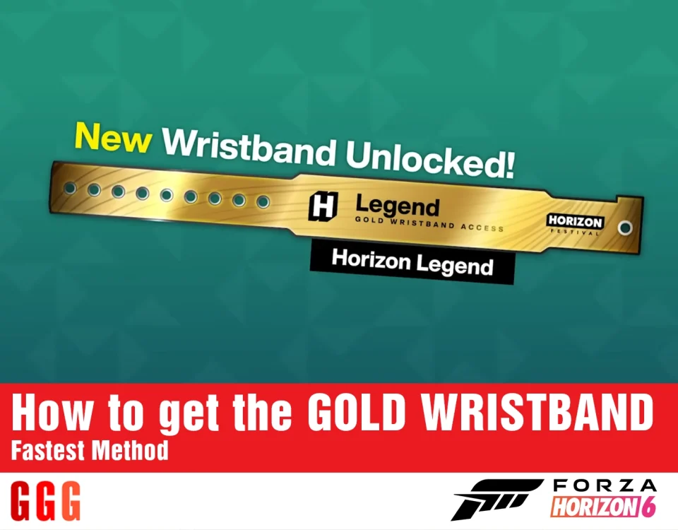 get GOLD WRISTBAND in Forza Horizon 6