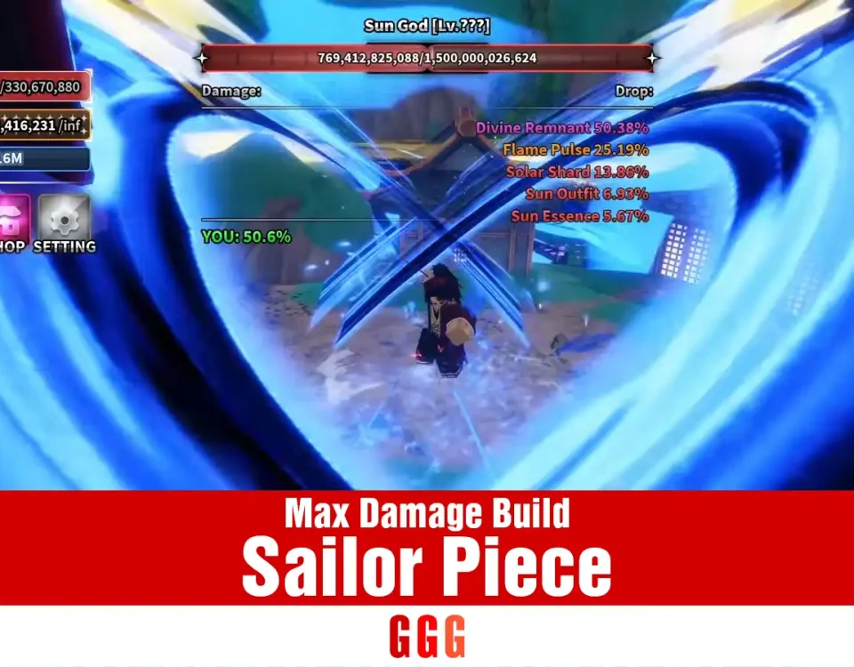 Max Damage Build in Sailor Piece