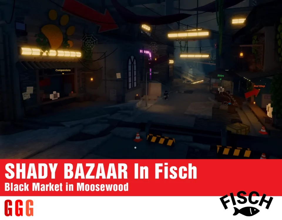 SHADY BAZAAR In Fisch