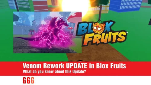 Venom Rework UPDATE in Blox Fruits