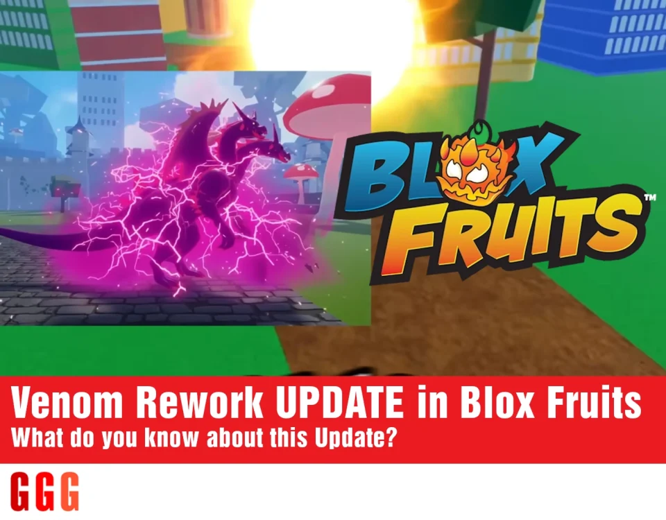 Venom Rework UPDATE in Blox Fruits