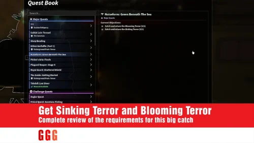 get Sinking Terror and Blooming Terror in Fisch