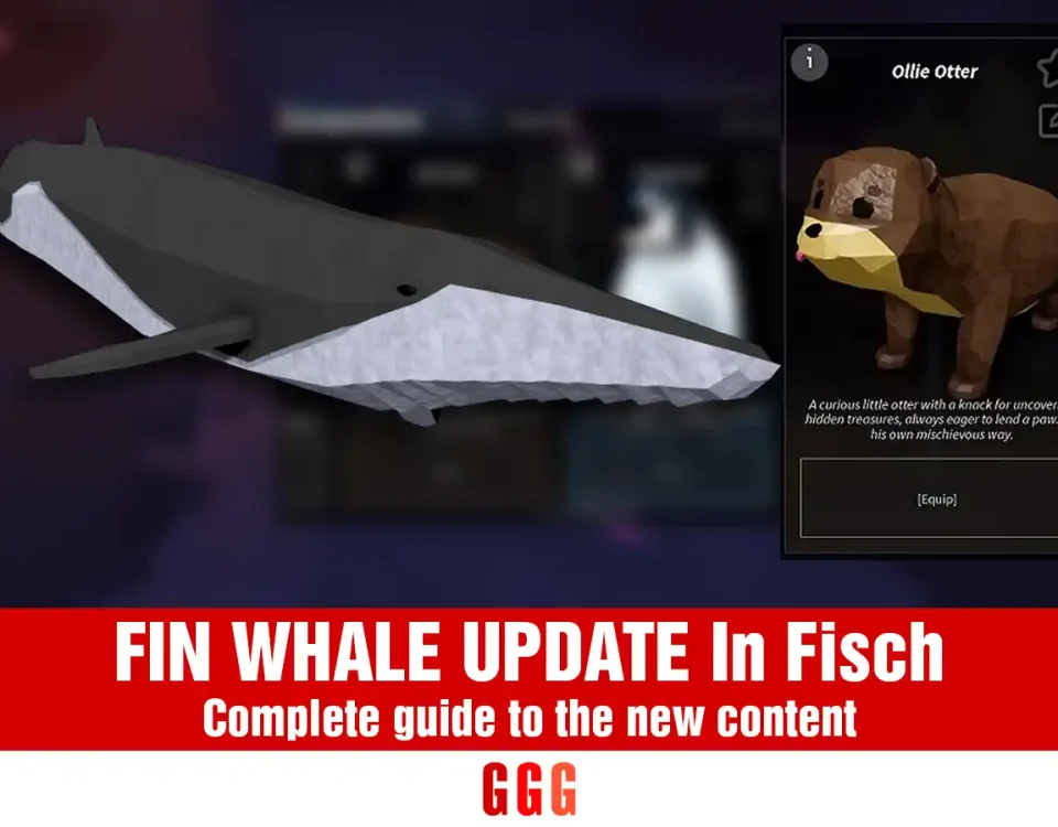 full guide to FIN WHALE UPDATE In Fisch