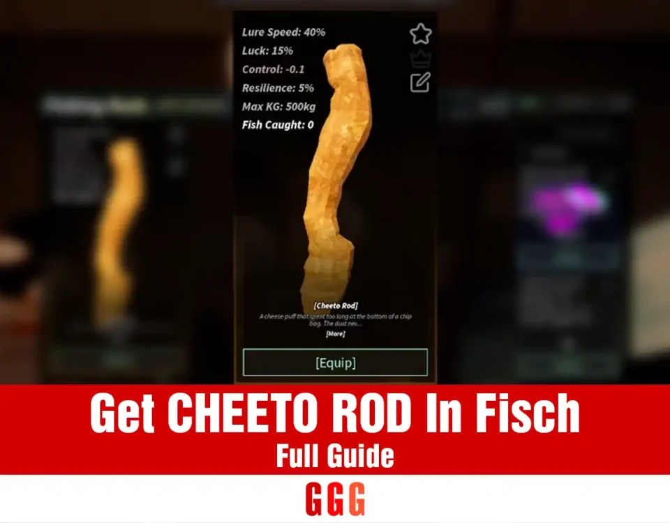 get CHEETO ROD In Fisch