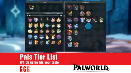 Complete Palworld Pals Tier List of Version 1.0