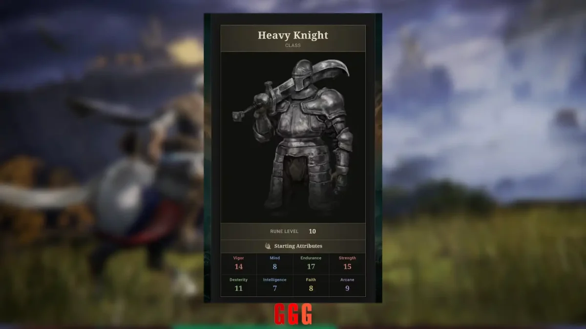 1 Full Guide to Elden Ring Tarnished Edition Heavy Knight Class
