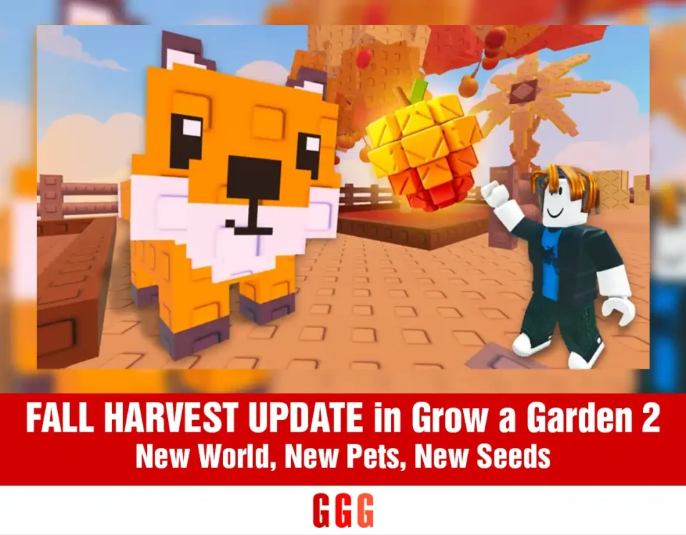 Complete Guide for FALL HARVEST UPDATE in Grow a Garden 2