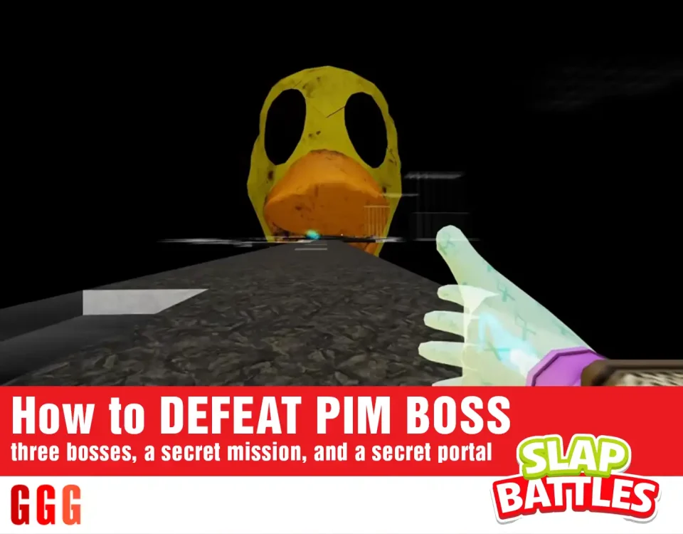 Defeat Pim Boss In Slap Battles