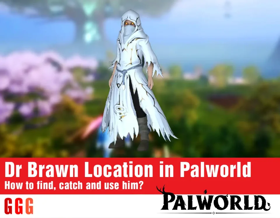 Dr Brawn Location in Palworld