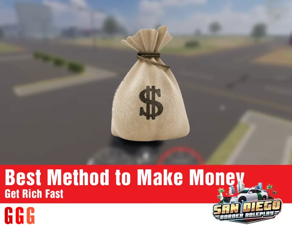 fastest Money METHOD in San Diego Border Roleplay