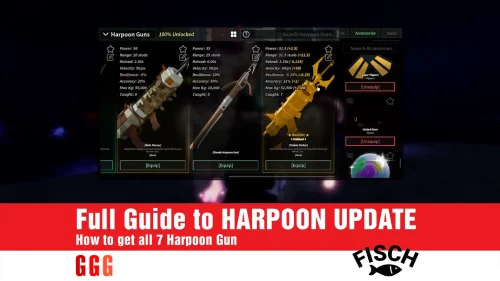 full guide to HARPOON UPDATE In Fisch
