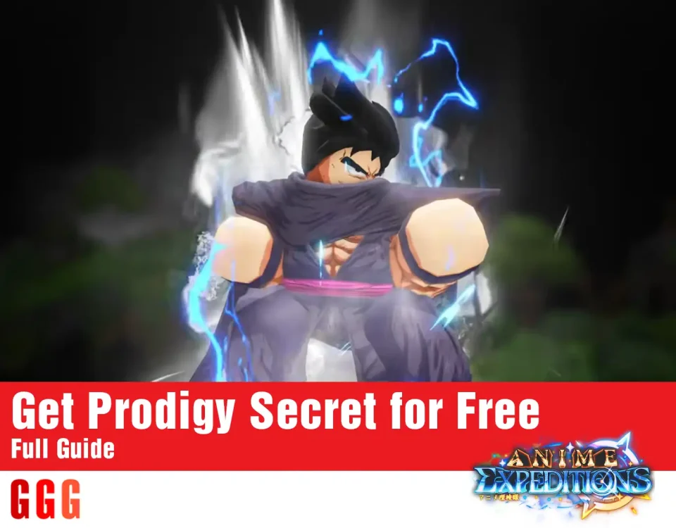 Get Prodigy Secret in Anime Expeditions