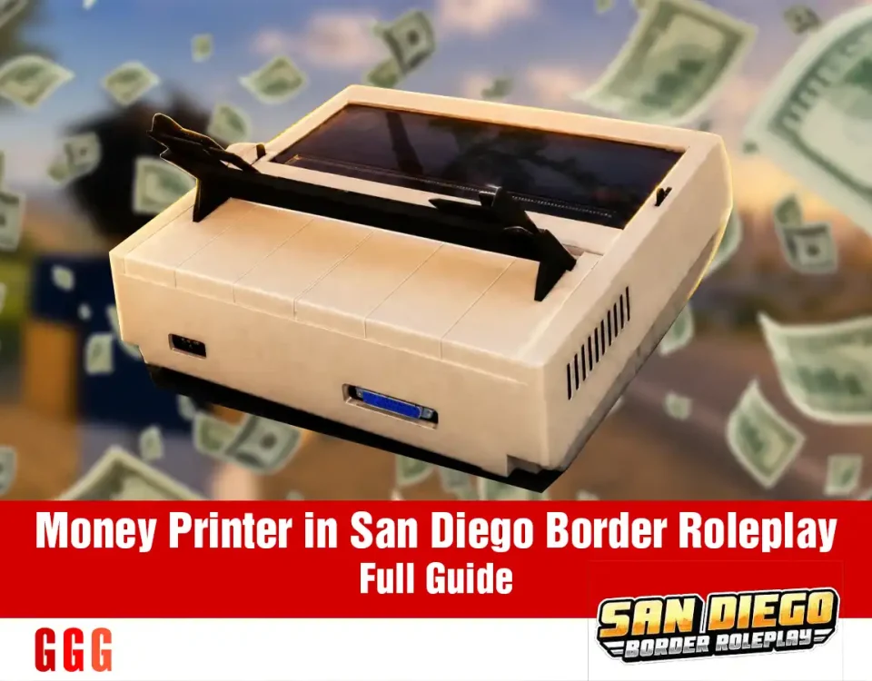 Money Printer in San Diego Border Roleplay