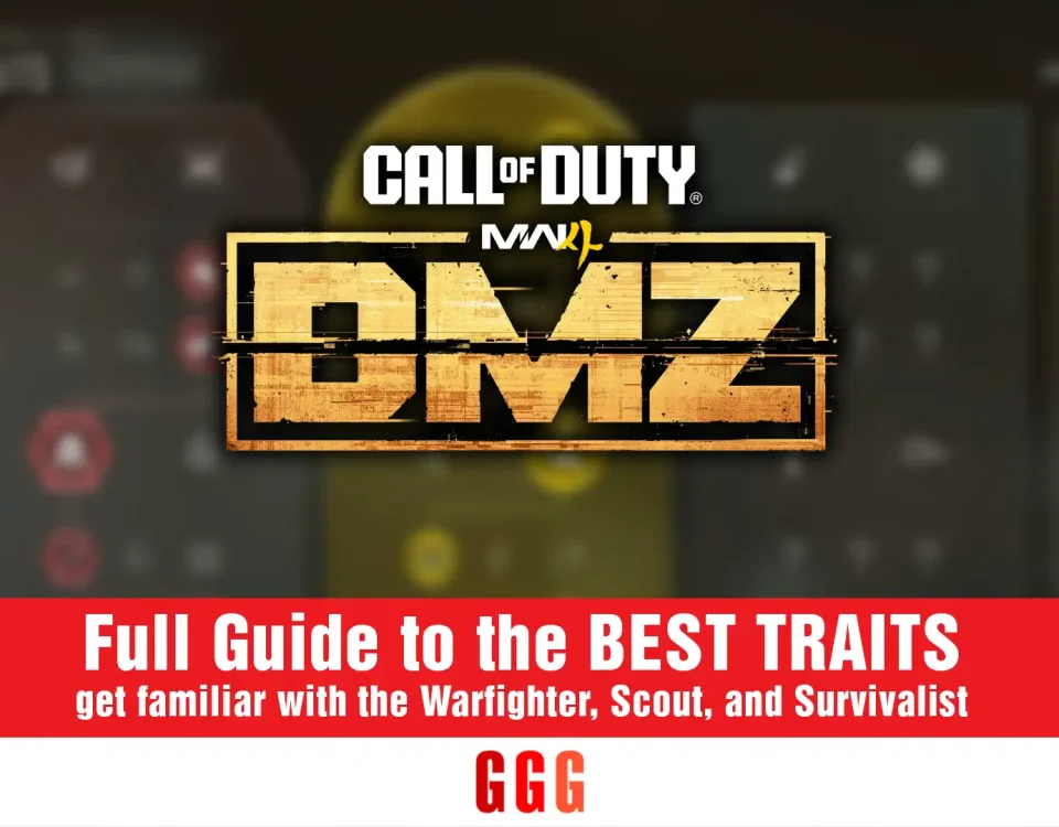 BEST TRAITS in MODERN WARFARE 4 DMZ