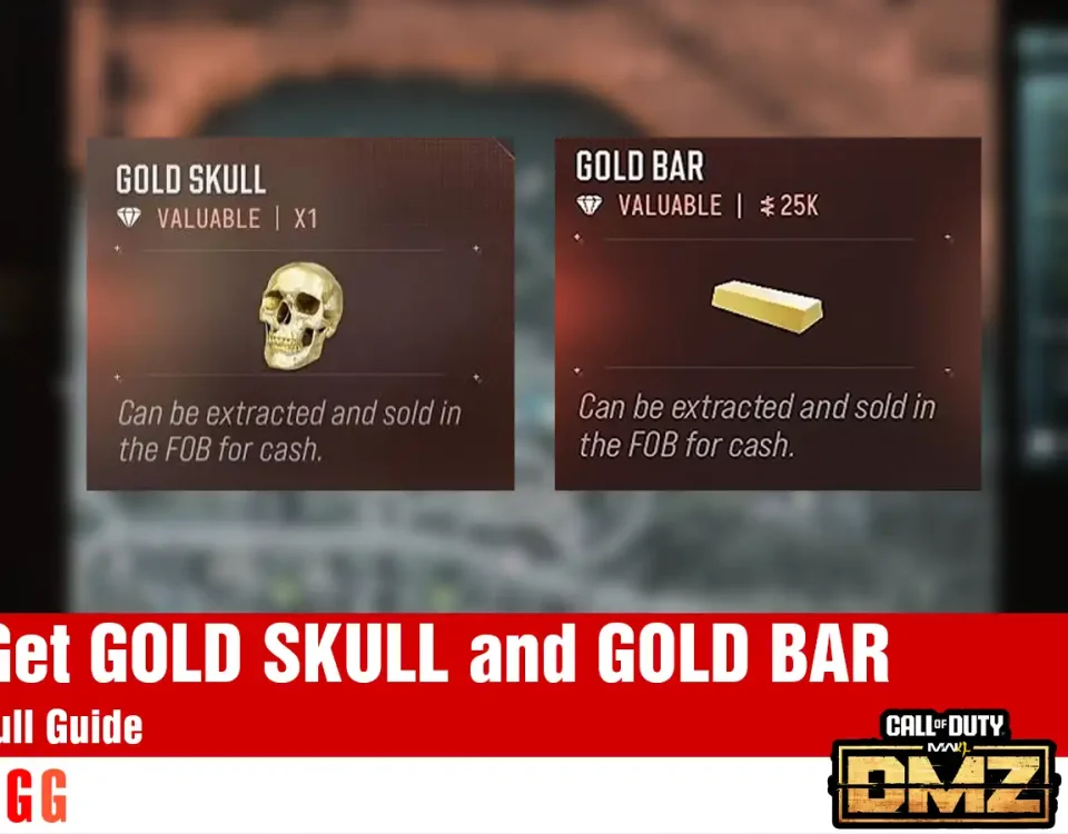 Get GOLD SKULL and GOLD BAR in Modern Warfare 4 DMZ