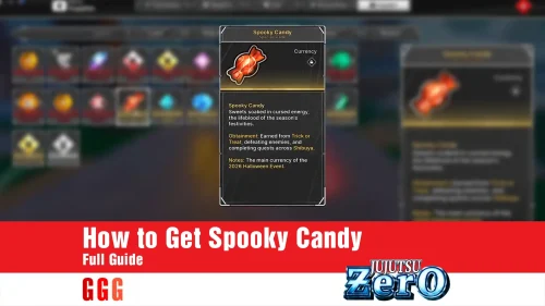 Complete Guide to Get Spooky Candy in Jujutsu Zero