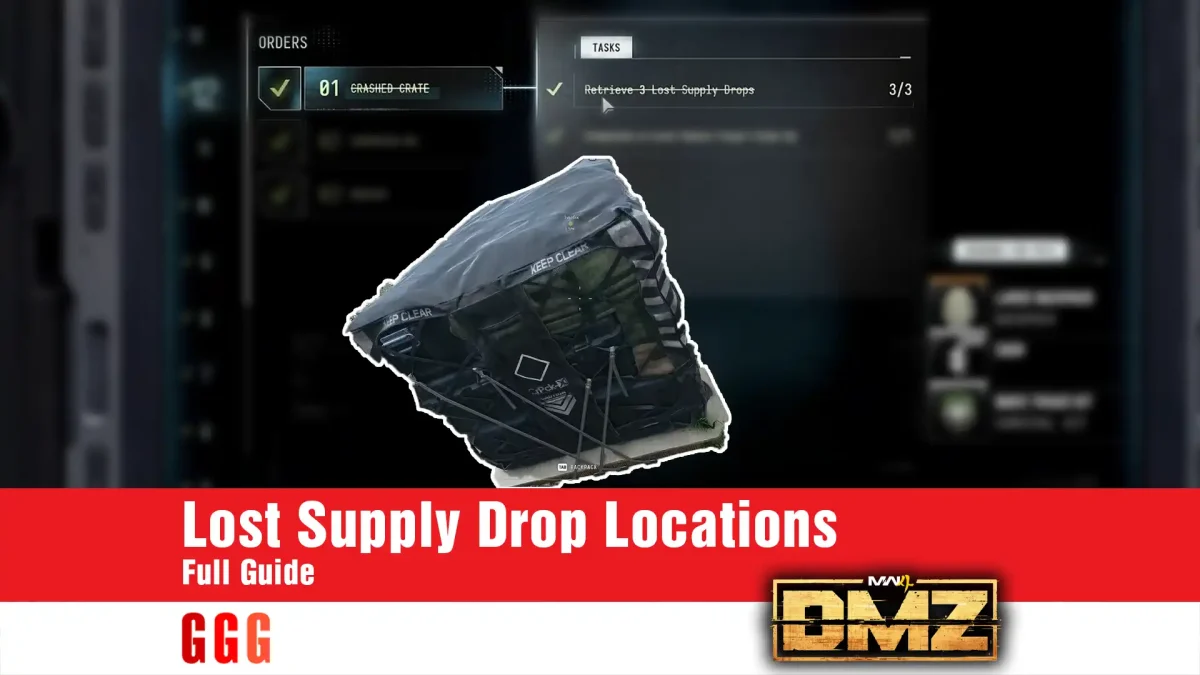 Lost Supply Drop Locations in Modern Warfare 4 DMZ