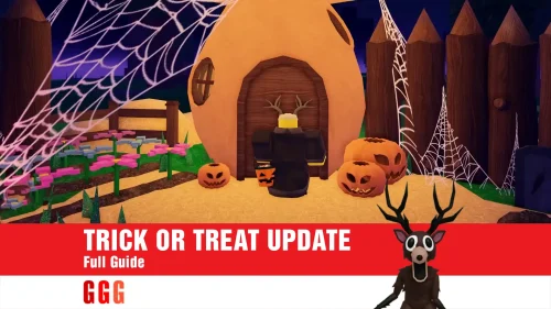 Everything about the TRICK OR TREAT UPDATE in 99 Nights in the Forest