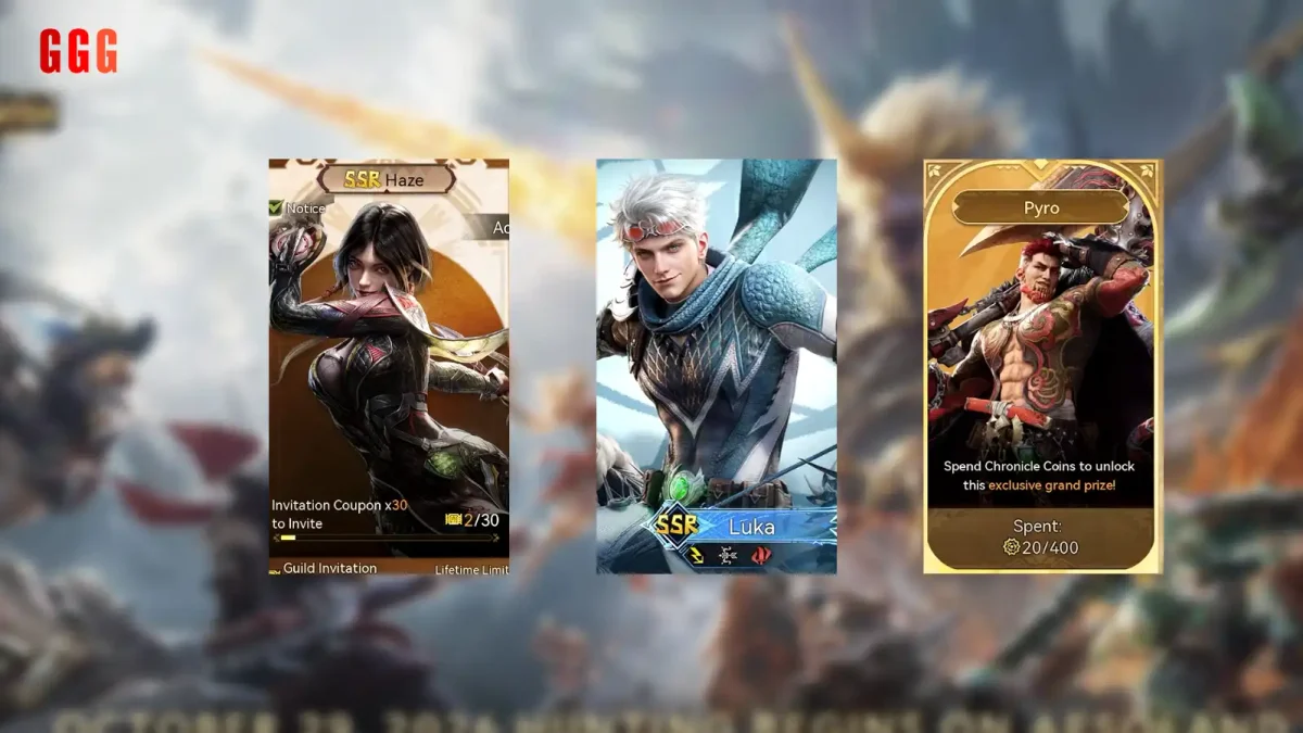 Unlock ALL SSR Adventurers in Monster Hunter Outlanders
